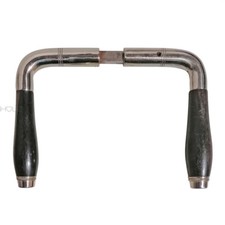 Poignée De Porte Art Déco Ancienne En Ébène Nickelée 14Mm 8Pcs