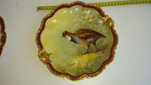 Assiette limoges coronet - assiette,