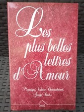 Livre Les plus belles lettres d'amour divers auteurs