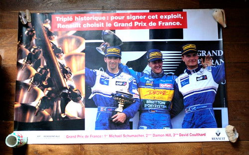 Officiel poster affiche - poster, f1
