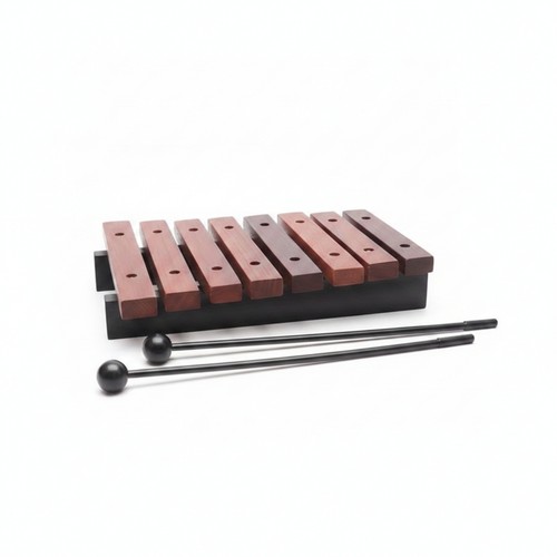 Xylophone rouge base noire - rouge,
