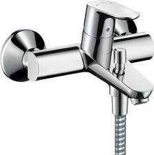 Mitigeur bain/douche HANSGROHE Focus C2 avec cartouche à 2 vitesses chromé -