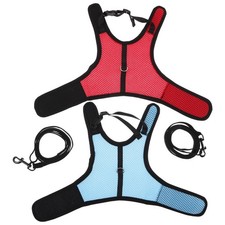 2 PCS Harnais Lapin Nain Laisse Pour Animaux De Compagnie LASSE HAUT