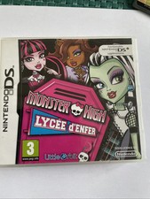 MONSTER HIGH LYCEE D'ENFER - Nintendo DS - BOITE SEULE - ONLY BOX NO GAME