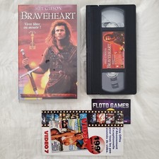 VHS D'Origine FR : Braveheart - Mel Gibson Sophie Marceau - 1995 - Floto Games