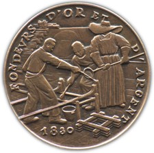 Médaille FONDEURS D'OR ET