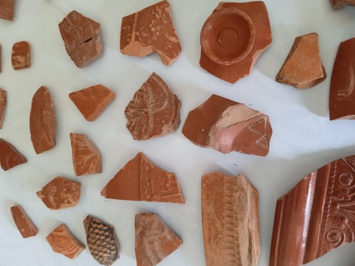 Fragments poterie - fragments,