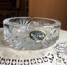 CENDRIER/VIDE POCHE CRISTAL BOHEME BONBON VERRE MURANO