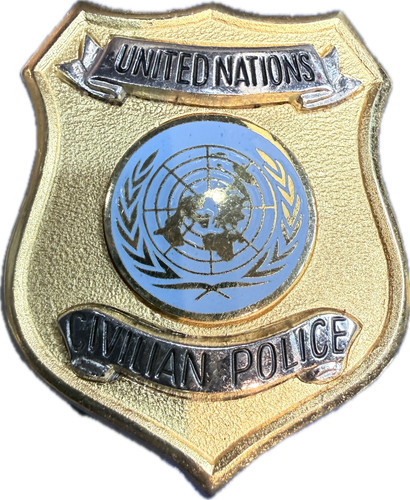 Badge united nation civilian - badge,