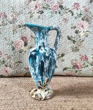 Grand vase/pichet en céramique émaillée Vallauris (années 60)