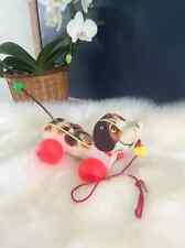 23 ⚜️ Ancien Jouet Le Chien à Tirer Little Snoopy Fisher Price Vintage Réf: 693