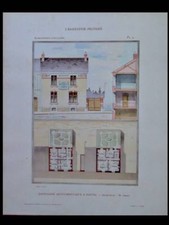 NANTES, DISPENSAIRES ANTITUBERCULEUX - 1906 - GRANDE PLANCHE COULEUR- LERAY