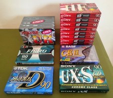 Lot de 17 K7 SONY HF90 Type 1