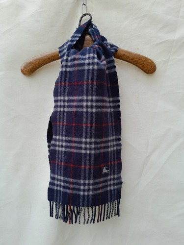 Foulard vintage burberrys bleu - burberrys,