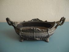 ancienne jardinière table miniature déco antique miniature planter Pflanzer art