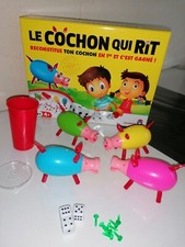 Le Cochon qui rit (4 COCHONS) COMPLET Jeu de société 4+    2 et 4 joueurs.🐽🐷🐖