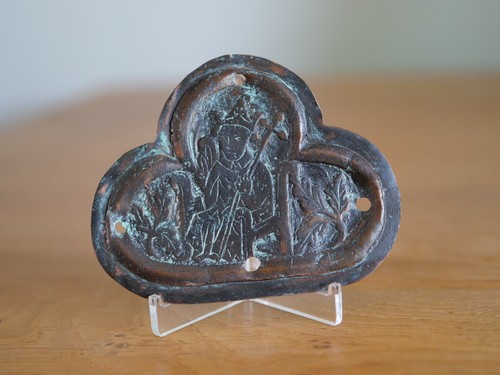 Plaquette croix procession - croix,