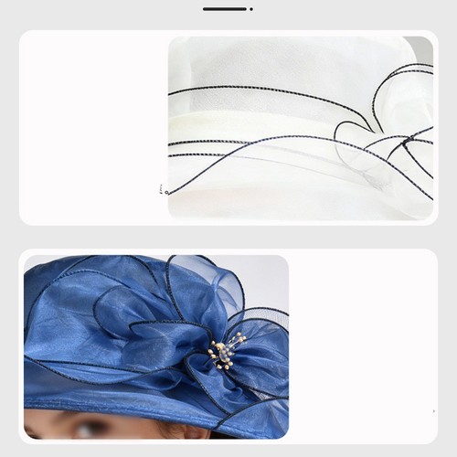 Chapeau fascinant organza pour - chapeau,