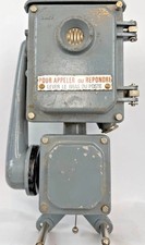 Téléphone Vintage SNCF Navigationsphone Gris Années 40 !