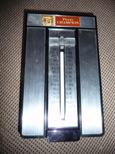 Ancien répertoire