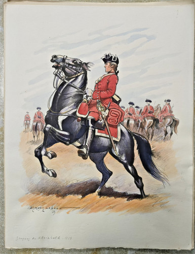 Edmond lajoux lithographie - edmond,
