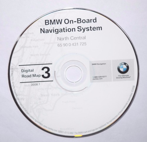 Bmw navigation digital road - cd,