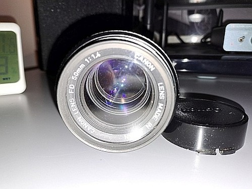Objectif canon 50mm 1 4 - fd,