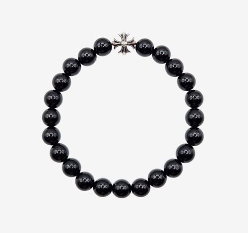 Chrome hearts beaded bracelet - chrome,