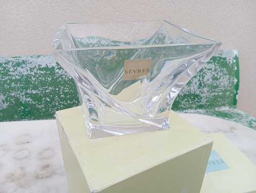 Grand vase sevres cristal - sevres, en