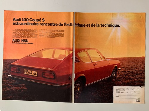Publicite annees audi 100 - publicite,