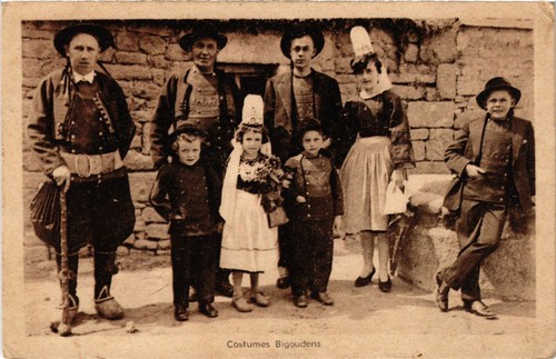 Cpa folklore costume - ak,