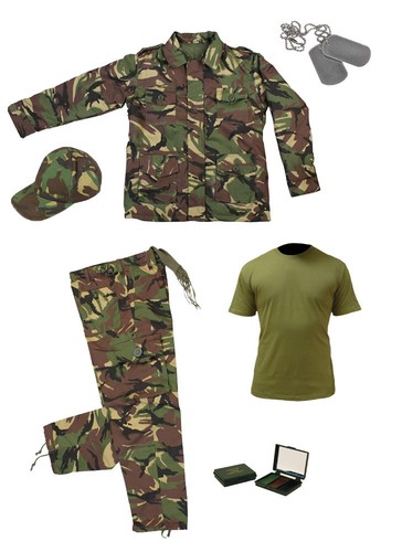 Enfants paquet camouflage - 16,