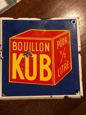 Très belle plaque émaillée