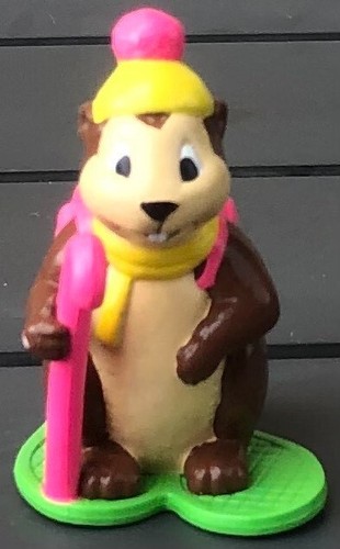 Figurine marmotte avec - figurine,