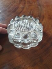 PIED DE PIANO ANCIEN EN VERRE MOULE REHAUSSEUR DE TABLE DECO