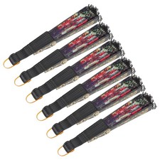  6 Pcs Silk Hand Held Fan