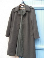 manteau militaire officier etat superbe utilisable civil car chaud      (j 1 )