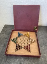 Ancien Jeu Solitaire En Bois