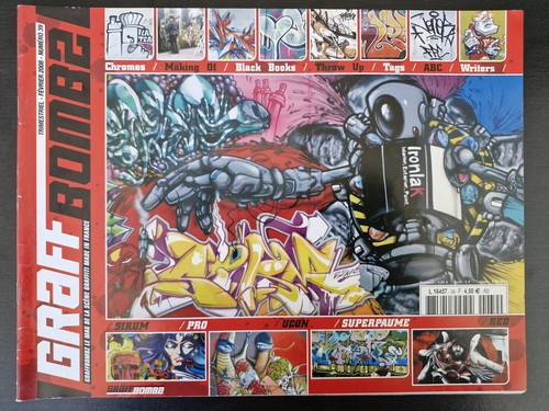 Graffiti magazine graffbombz - magazine,