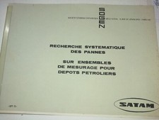 Catalogue recherche des pannes 1972 Pompe à essence SATAM  Garage ancien 