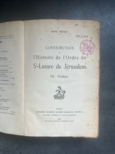 Pétiet ordre saint - -,