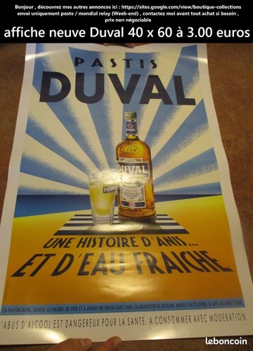 Affiche neuve 60 - neuve,