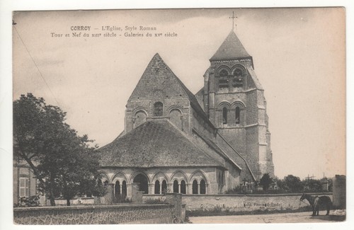 Cpa corroy l église - corroy, l'Église