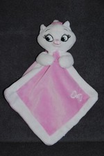 ?Doudou Plat Chat Marie NICOTOY DISNEY  Rose Nœud Blanc Les Aristochats TTBE