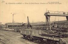 CHALON SUR SAÔNE Usines du Petit Creusot Chantiers des charpentes métalliques