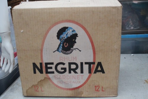 Carton vide rhum negrita - carton, 1