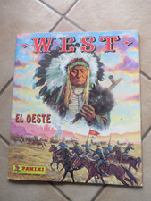 ALBUM VIDE, PANINI WEST " EL OESTE " 1993, version espagnol, ( indiens  et US ).