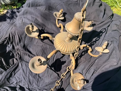 Véritable lustre ancien - , en