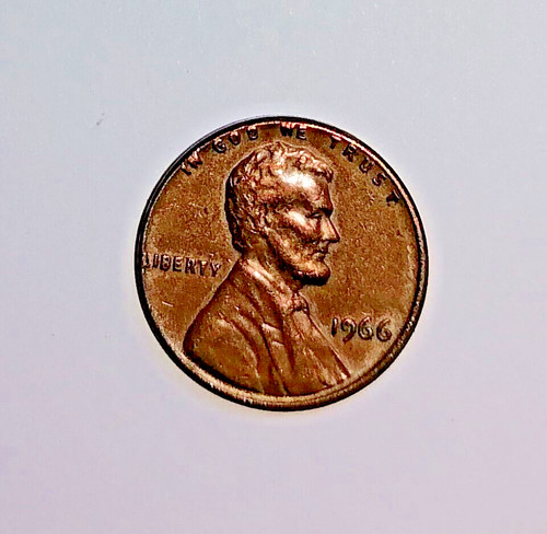 Cent lincoln memorial 1966 - cent,