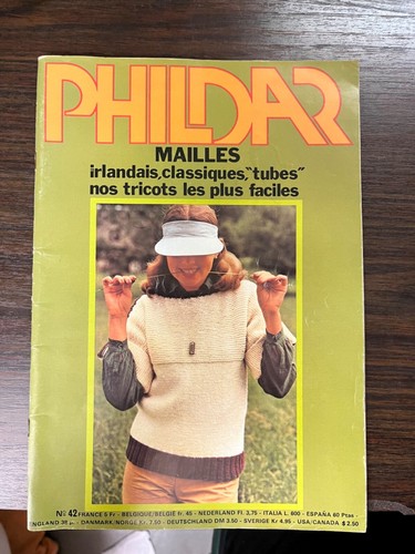 Ancien livre revue phildar - revue,